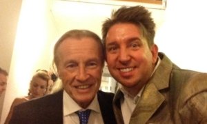 Zauberer TOMBECK mit Sänger Christian Anders bei der Goldenen Künstlergala in Filderstadt Christian Anders und Zauberer TOMBECK teilen sich die Bühne in Filderstadt