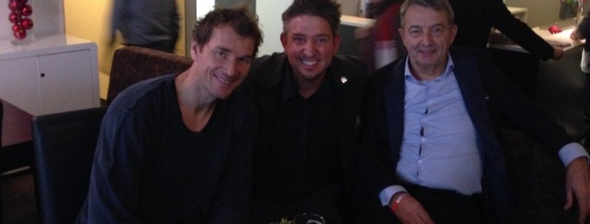 Zauberkünstler TOMBECK mit Jens Lehmann und Wolfgang Niersbach in München
