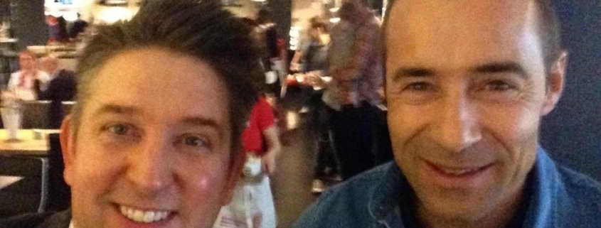 Zauberkünstler und Close-Up Magier TOMBECK mit Fernsehmoderator Kai Pflaume