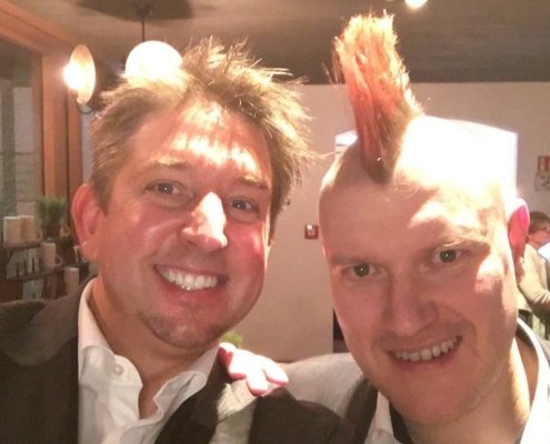 Zauberkünstler TOMBECK mit Sascha Lobo