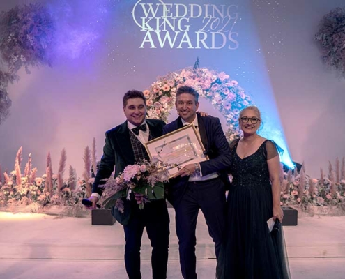 Zauberer TomBeck wird mit dem größten Hochzeits-Award Deutschlands ausgezeichnet.