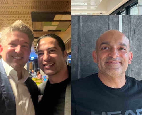 Promi-Zauberer TomBeck mit den Comedians Bülent Ceylan und Django Asül.